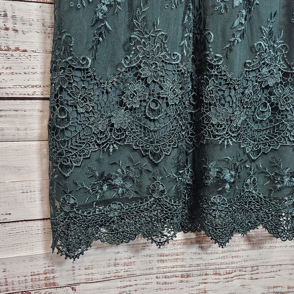 Nanette Lepore green lace dress - Picture 16 of 16